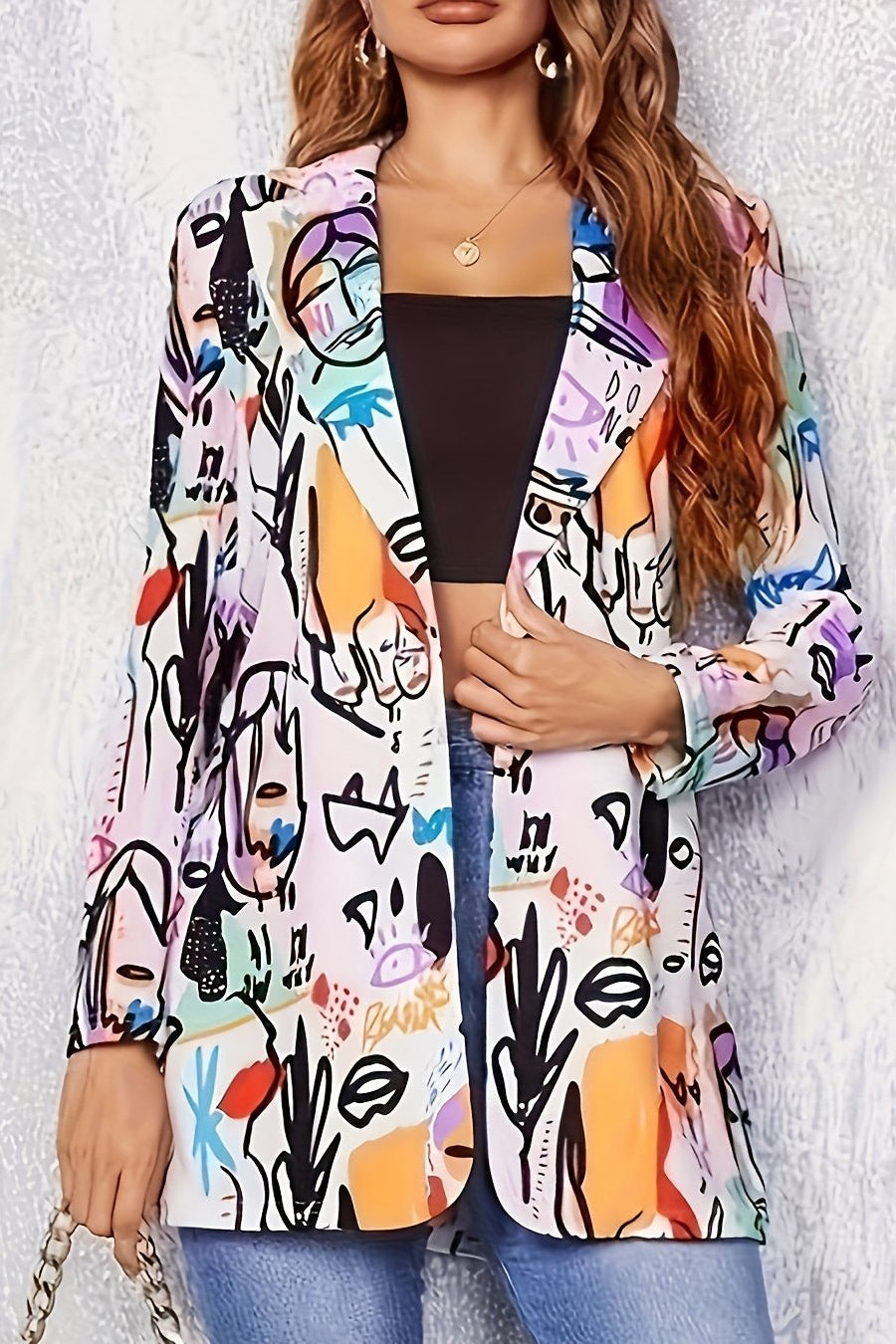 Cristina | Casaco blazer graffiti