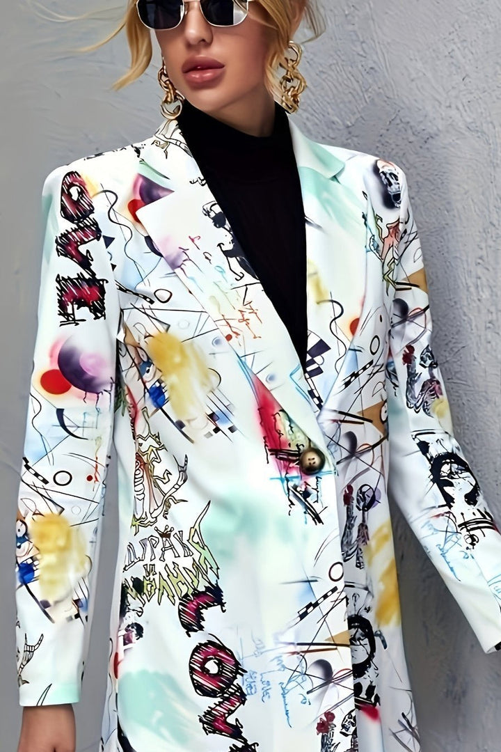 Cristina | Casaco blazer graffiti