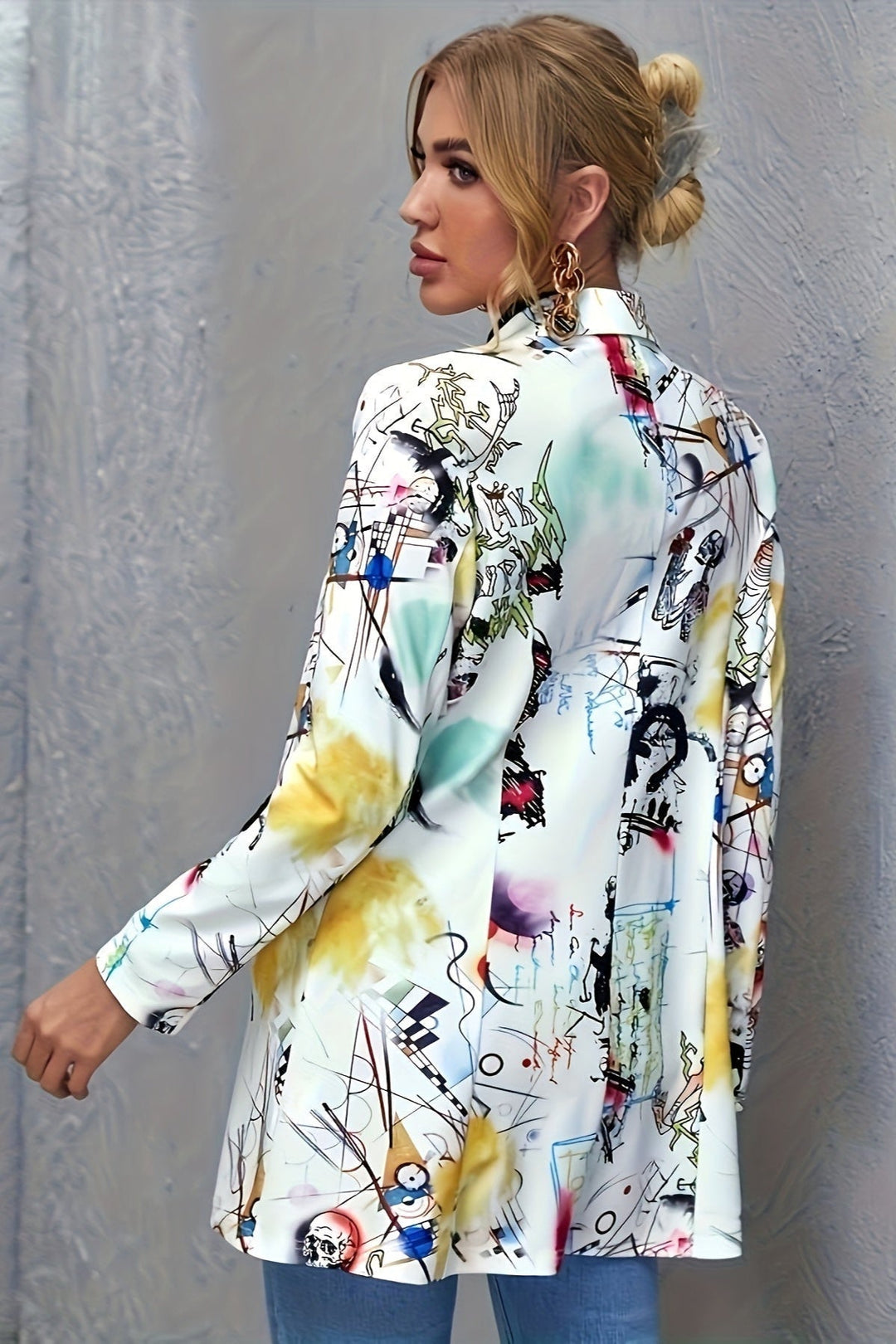 Cristina | Casaco blazer graffiti