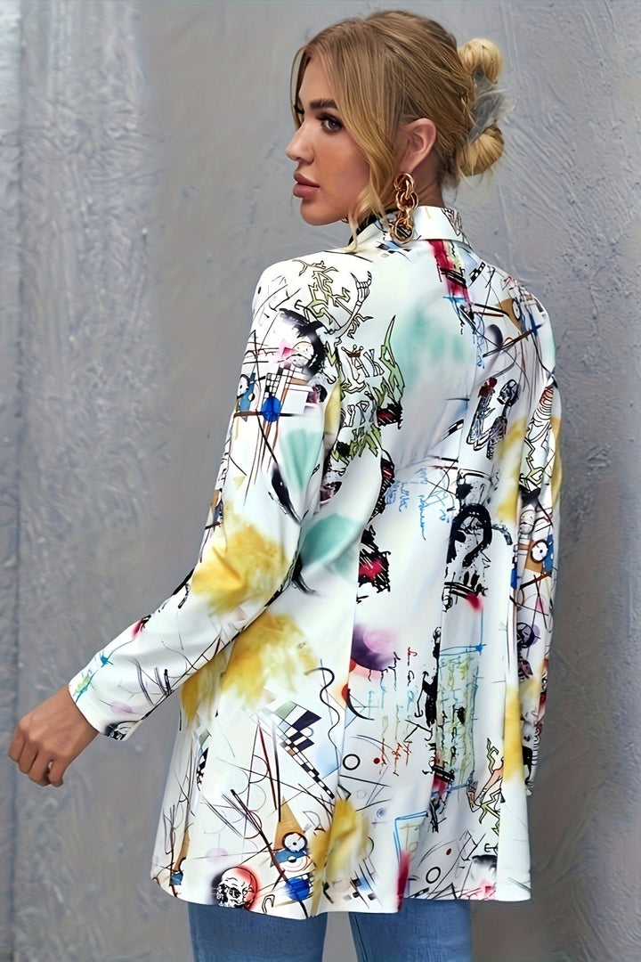 Cristina | Casaco blazer graffiti