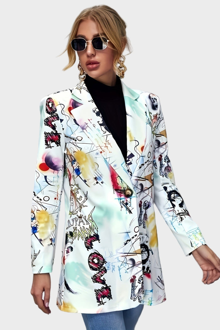 Cristina | Casaco blazer graffiti