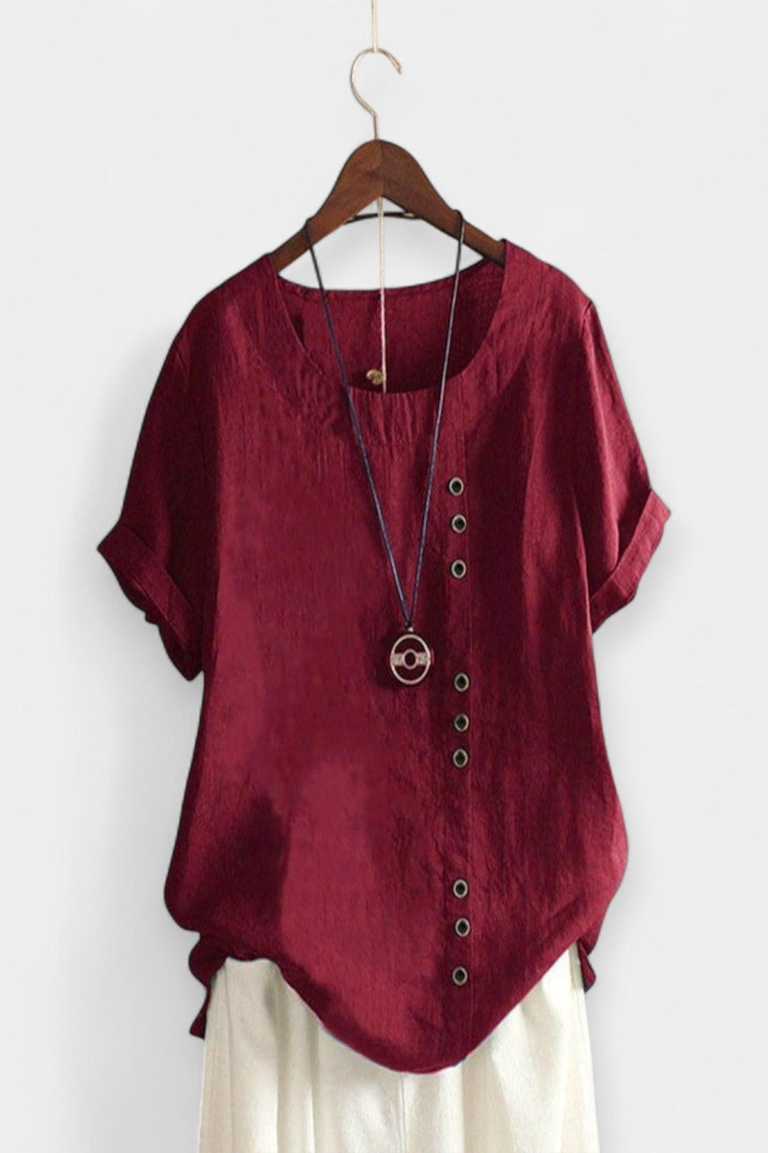 Ângela | Blusa de manga curta