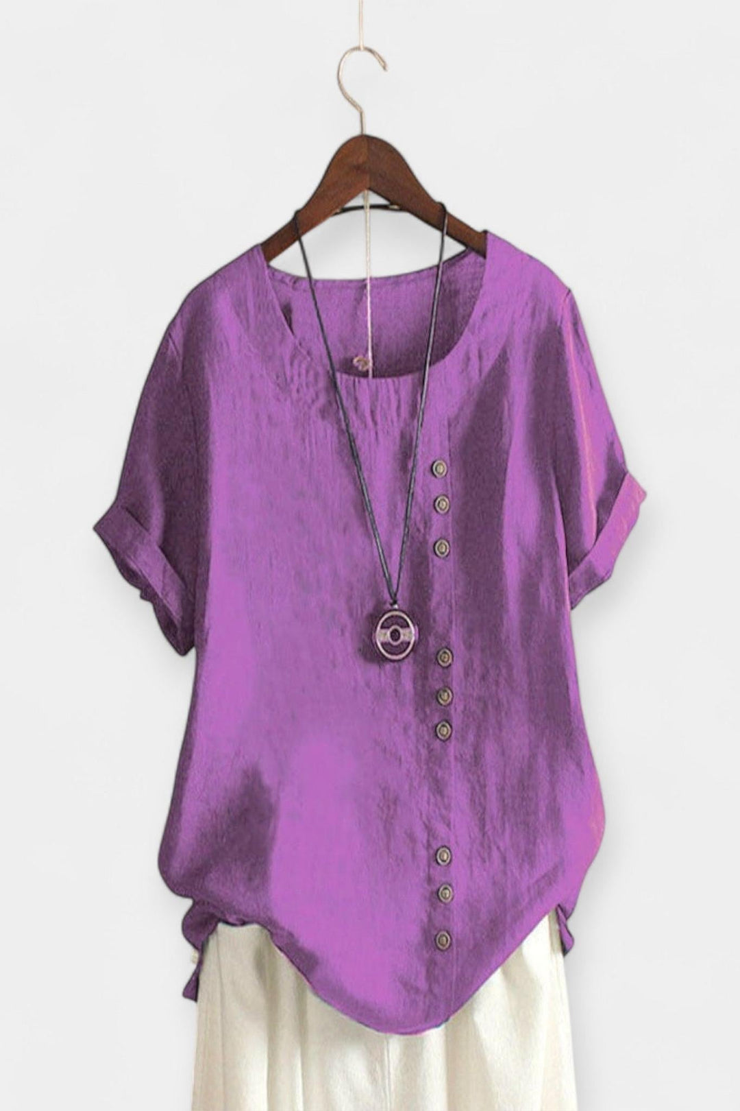 Ângela | Blusa de manga curta