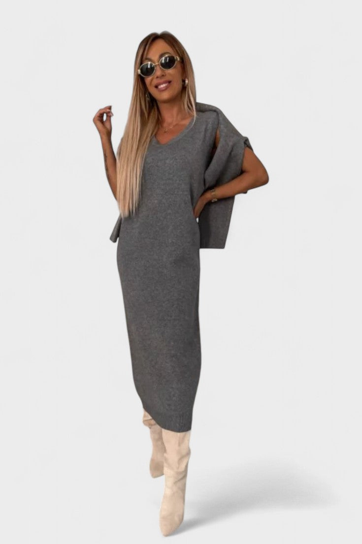 Cristina | Conjunto elegante em malha
