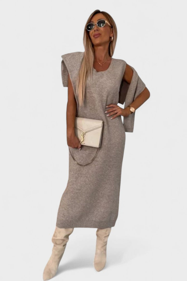 Cristina | Conjunto elegante em malha