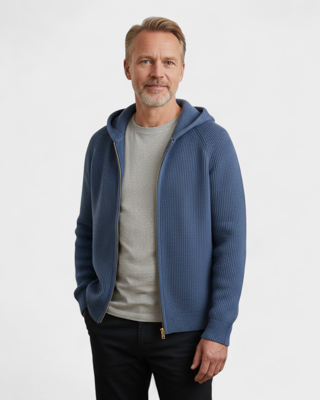Miguel | Cardigan em lã merino