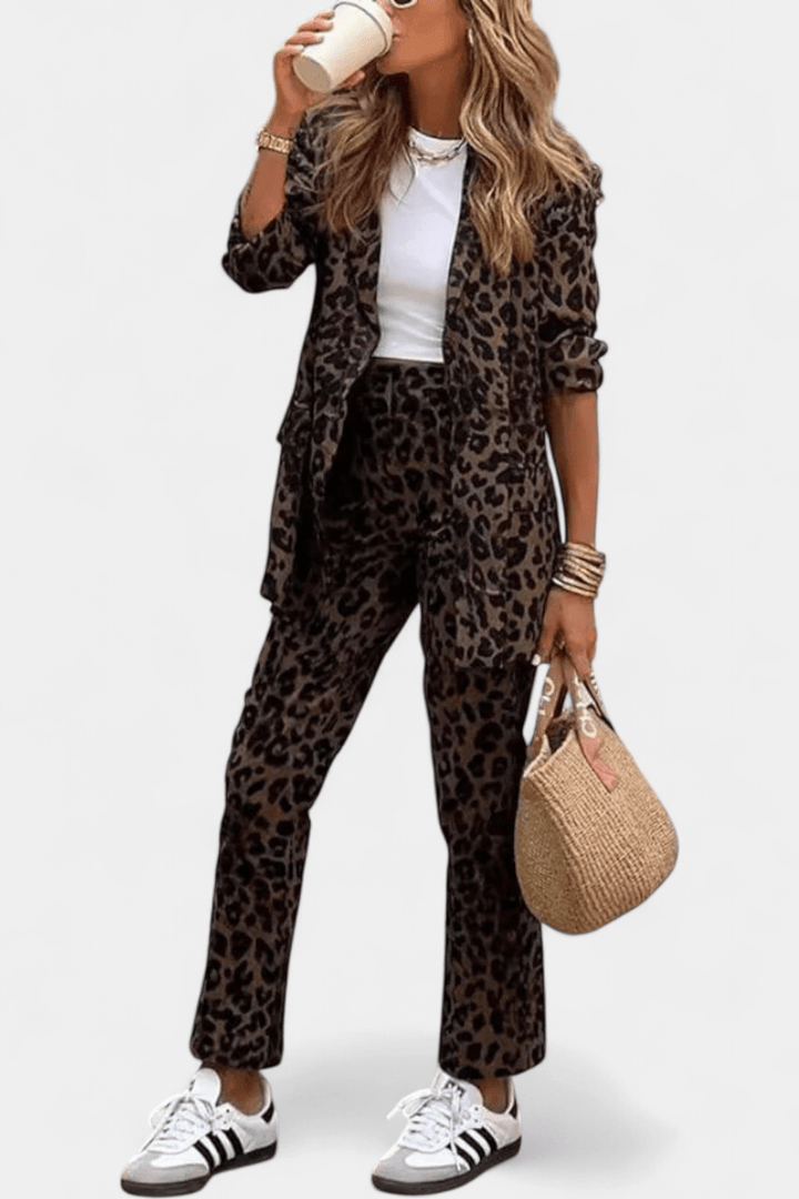 Vânia | Conjunto leopardo