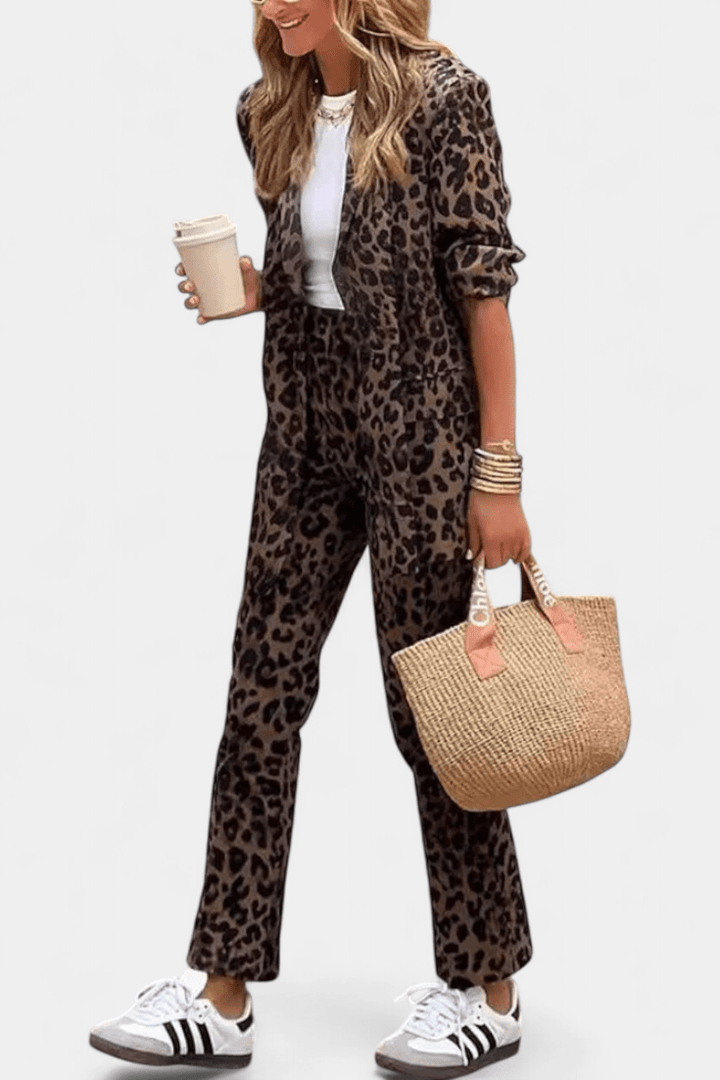 Vânia | Conjunto leopardo