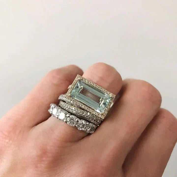 Ana | Conjunto de anéis turchesi