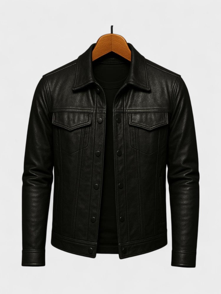 José | Casaco em pele moto premium