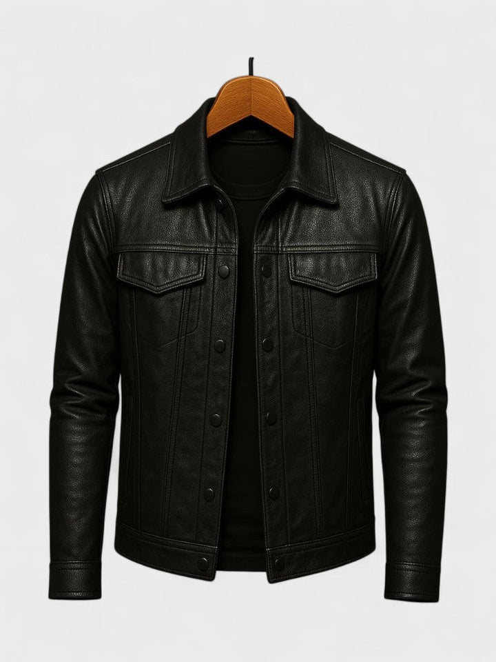 José | Casaco em pele moto premium