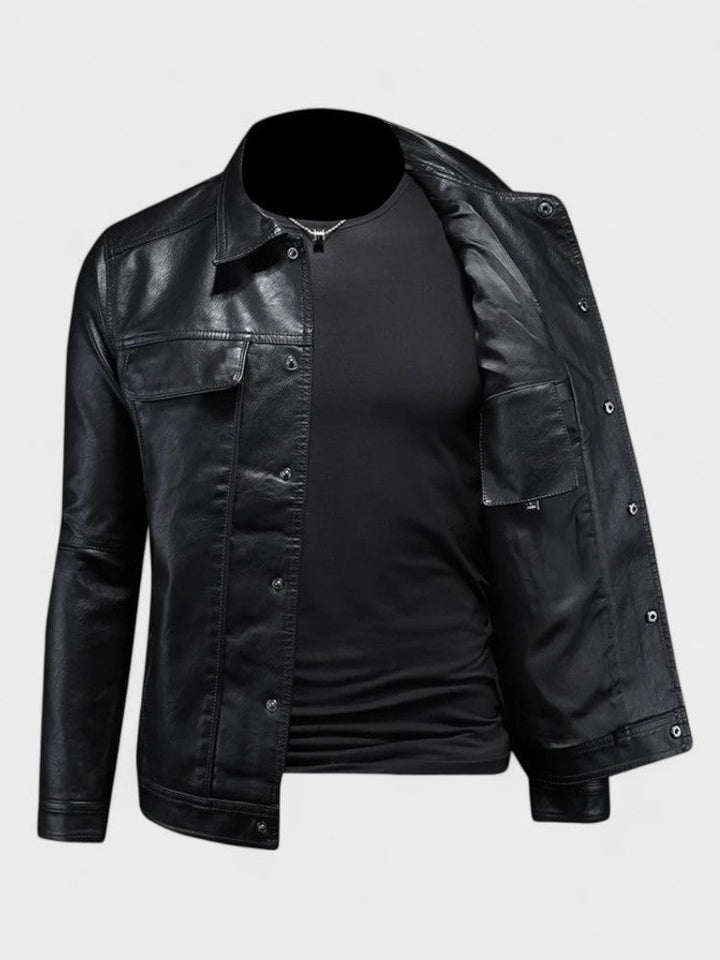 José | Casaco em pele moto premium