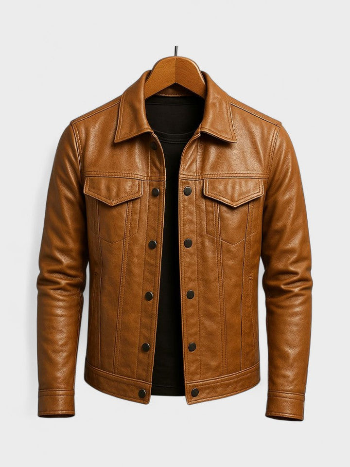 José | Casaco em pele moto premium