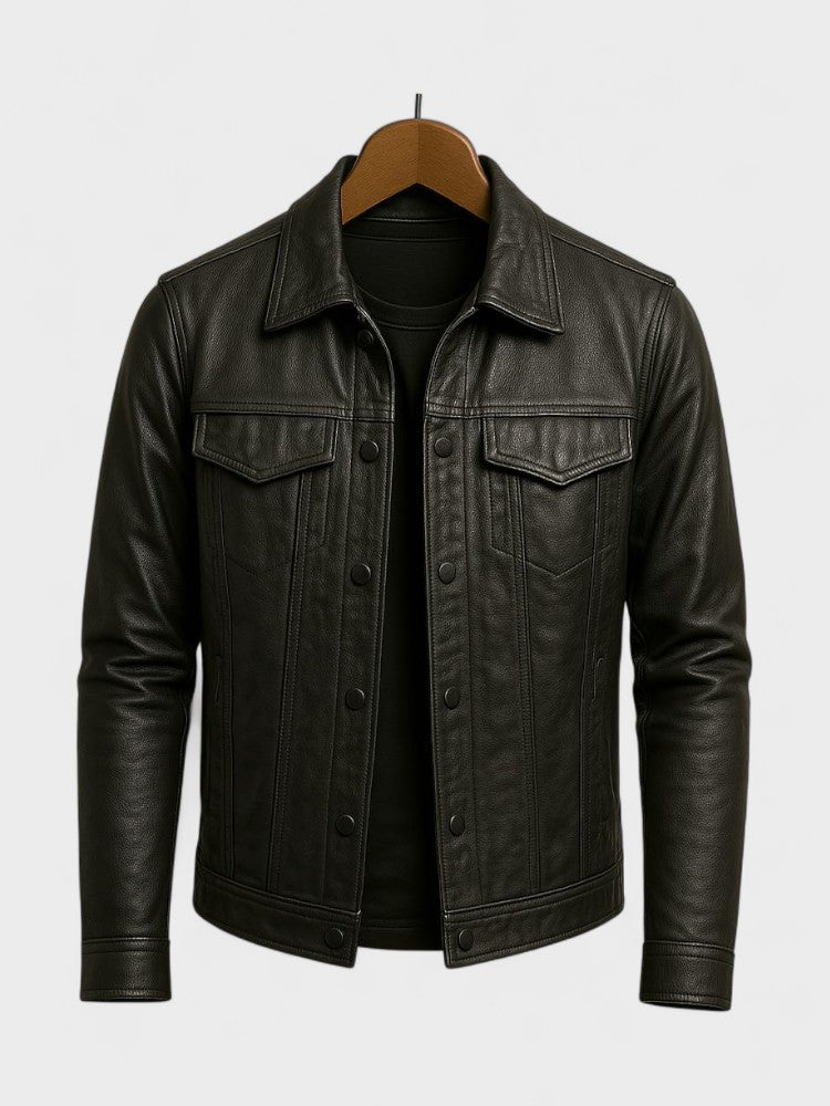 José | Casaco em pele moto premium