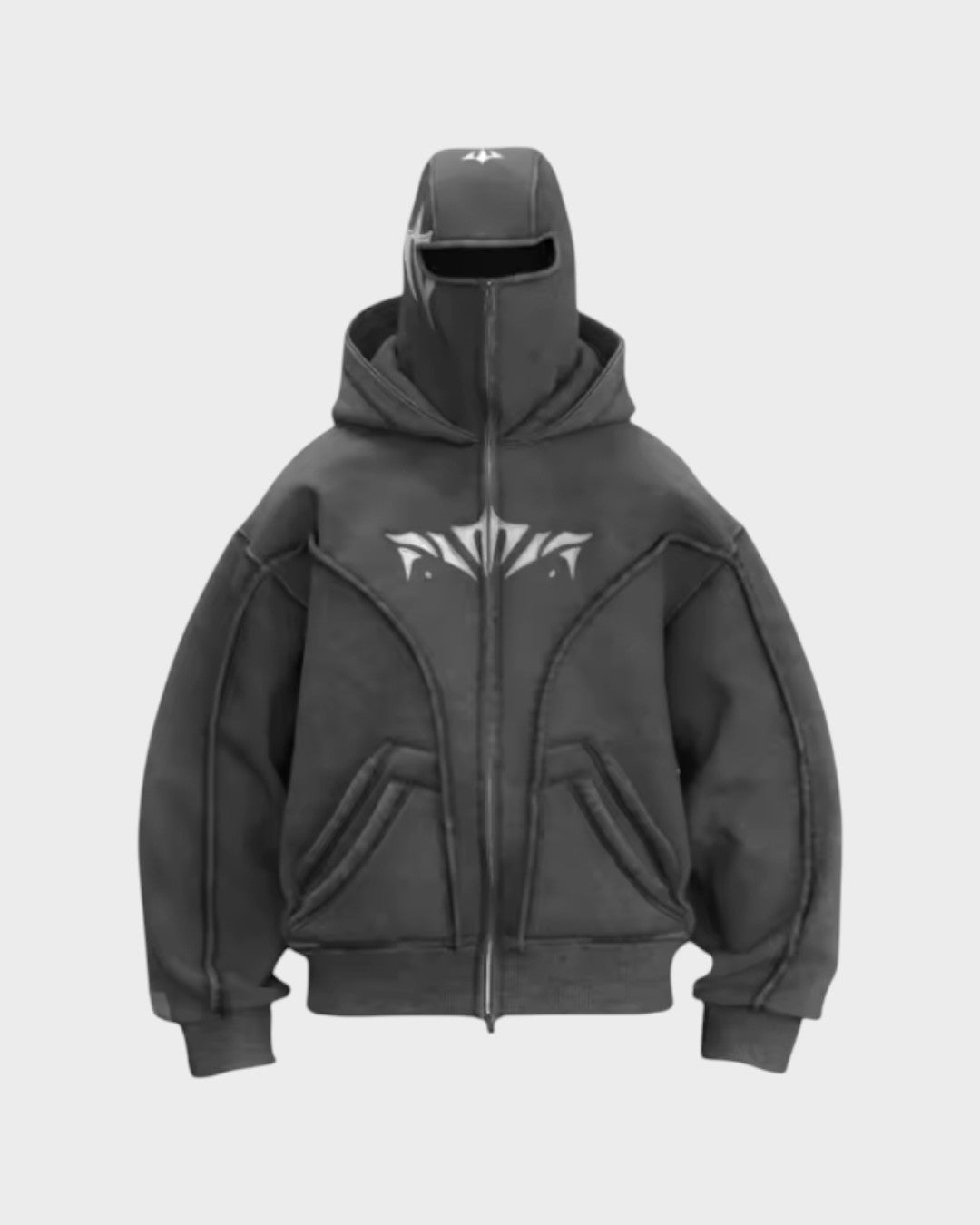 Fátima | Sweatshirt com capuz balaklava