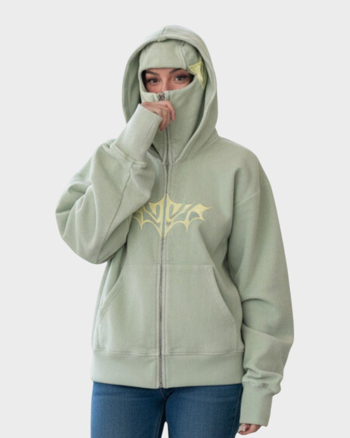 Fátima | Sweatshirt com capuz balaklava