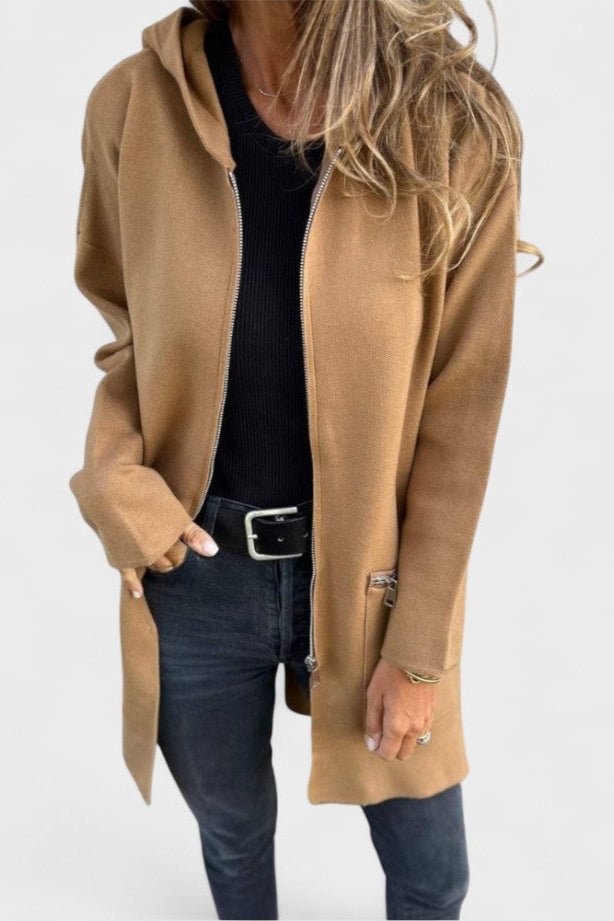 Fernanda | Elegante casaco a malha para camadas