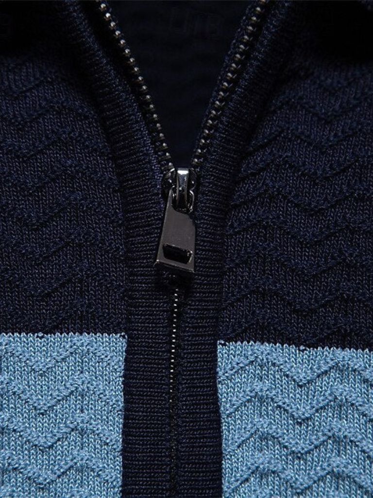 Tiago | Polo slim com fecho clássica