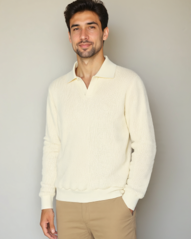 Carlos Alberto | Polo com decote em V