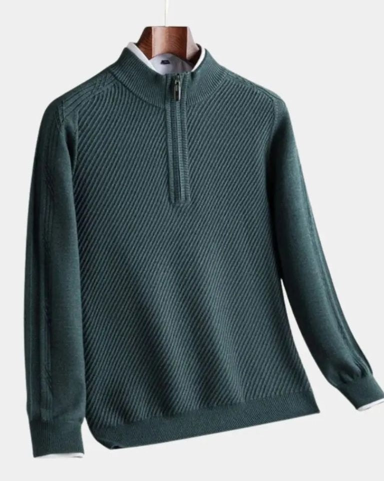 Bruno | Camisola base com meia fecho