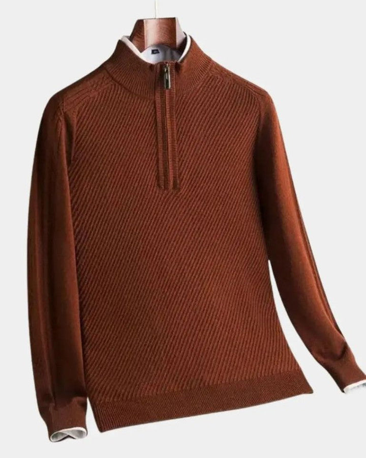 Bruno | Camisola base com meia fecho