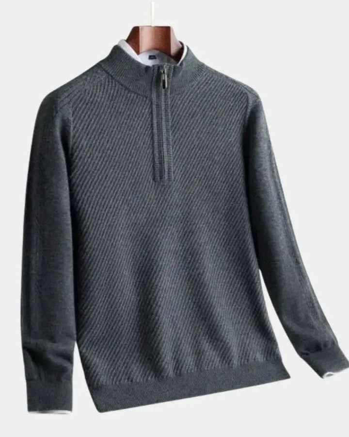 Bruno | Camisola base com meia fecho