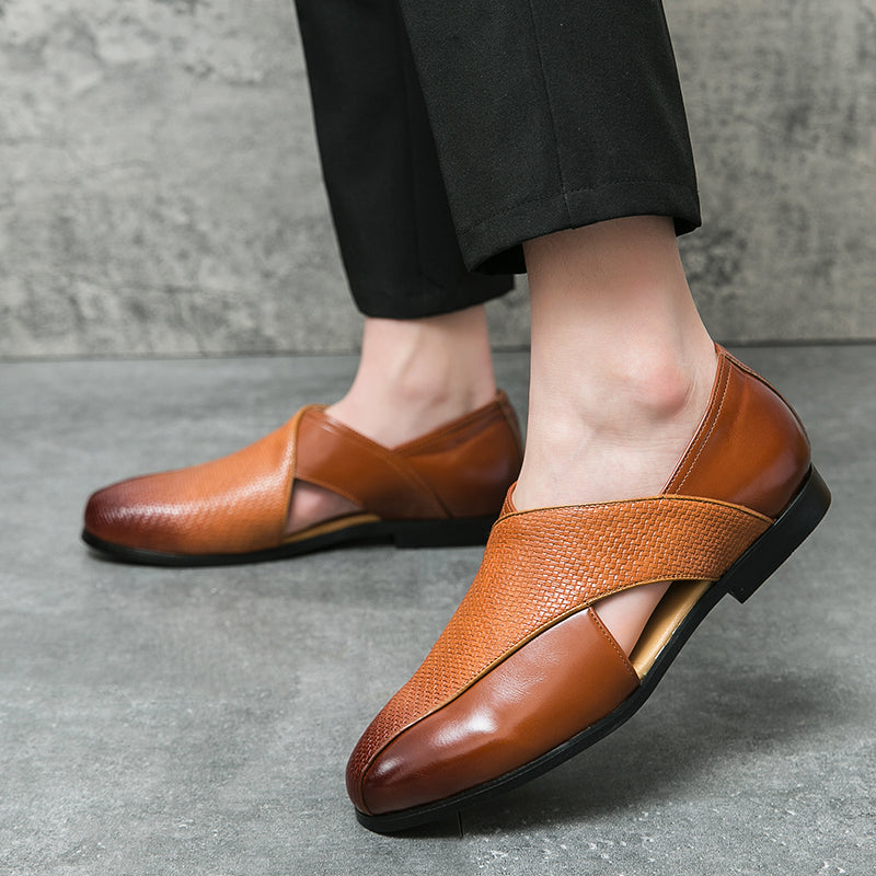 Liliana | Mocassins vintage em pele