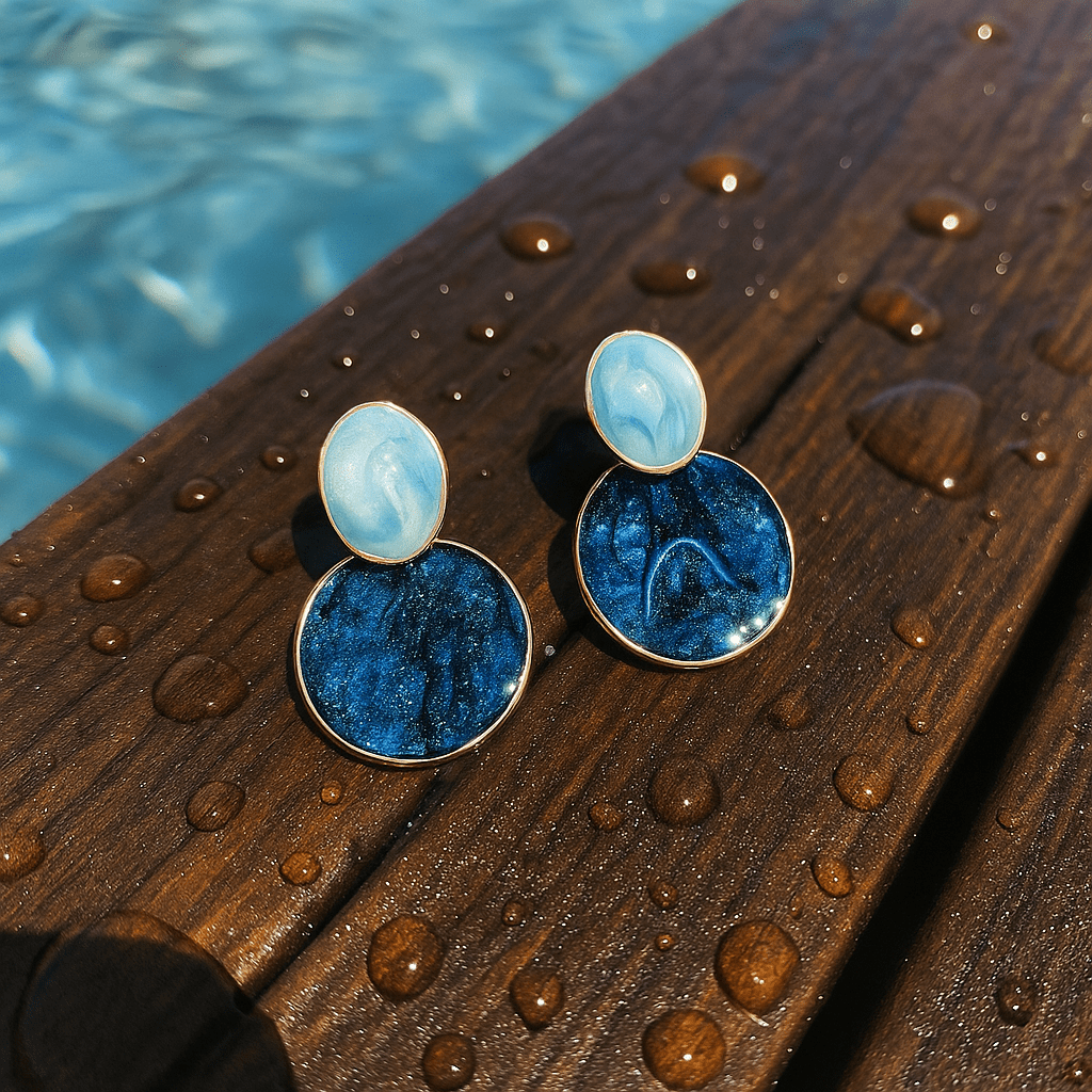 Teresa | Brincos esmaltados