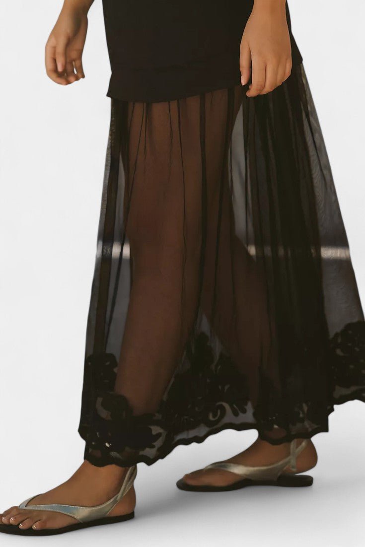 Joana | Vestido trasparente