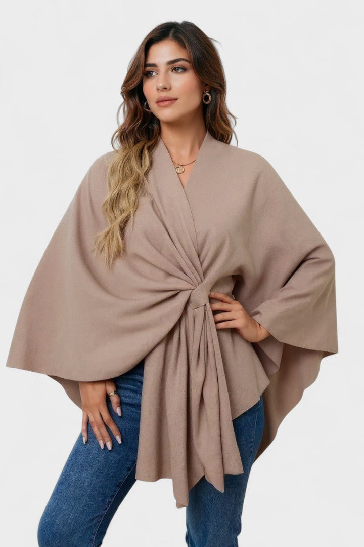 Filipa | Poncho draperet elegante