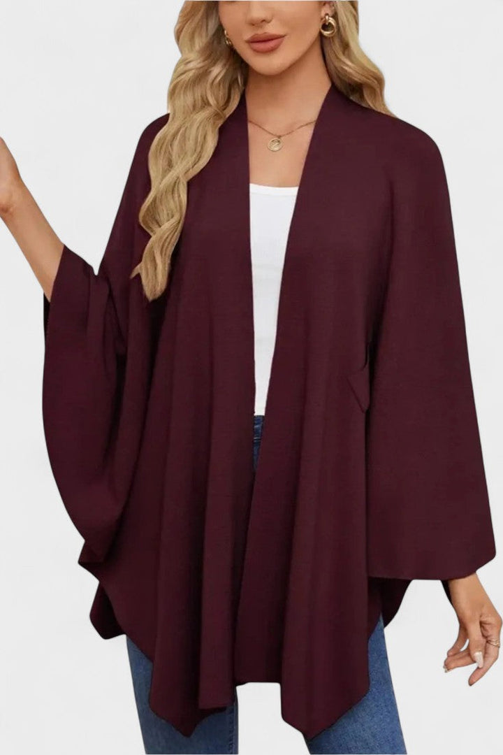 Filipa | Poncho draperet elegante