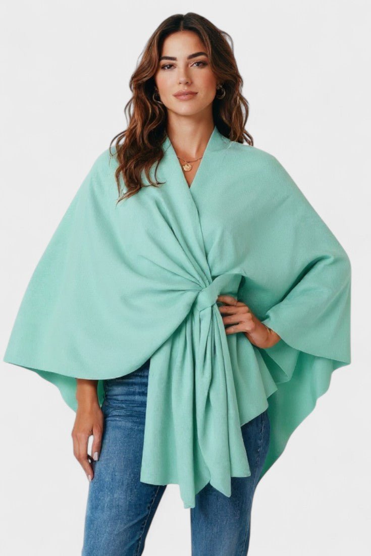 Filipa | Poncho draperet elegante