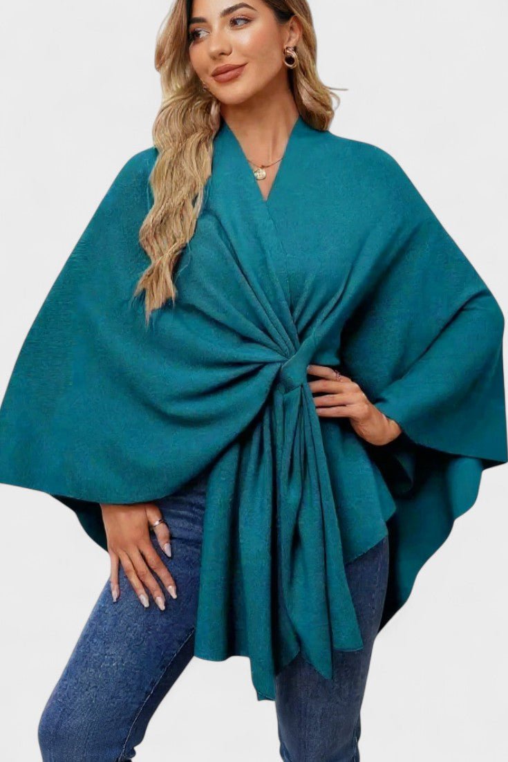 Filipa | Poncho draperet elegante