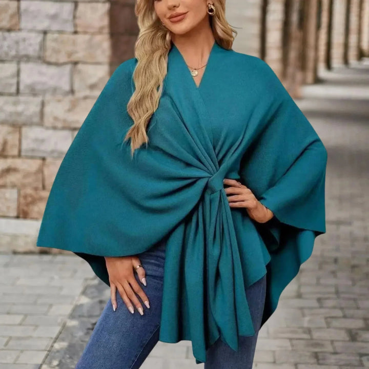 Filipa | Poncho draperet elegante