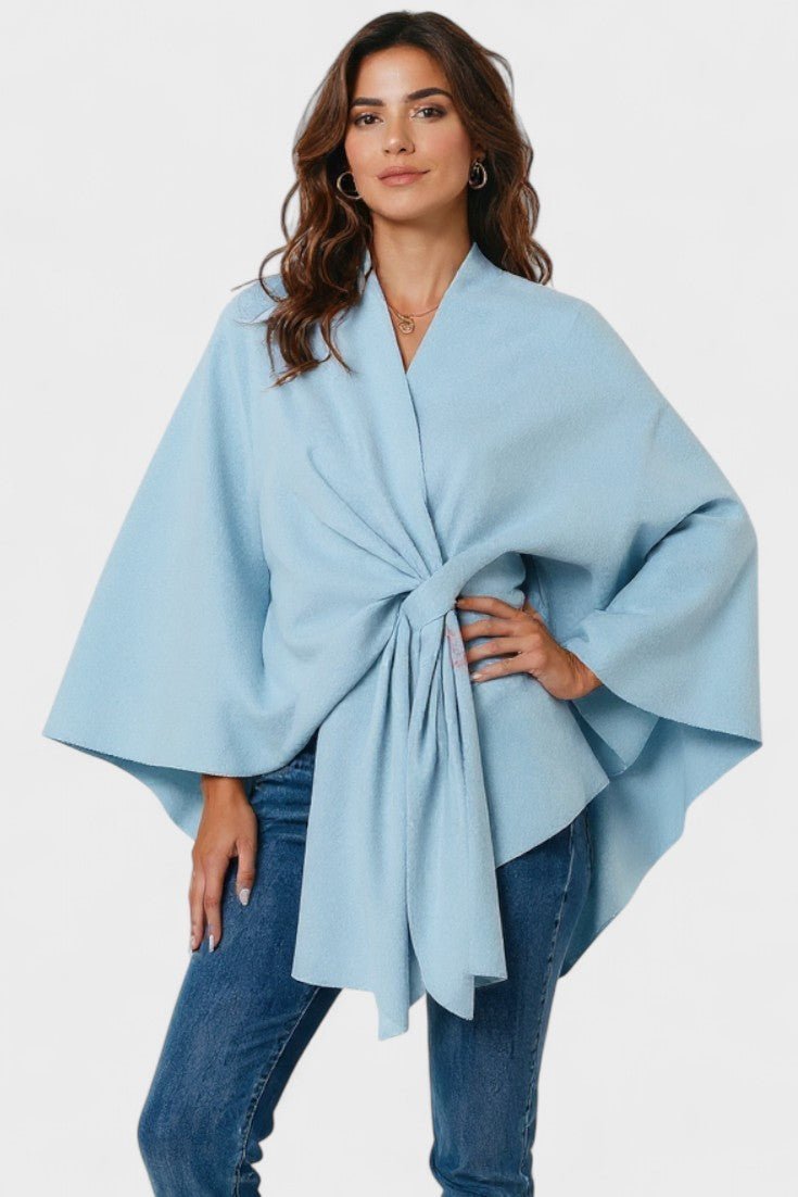 Filipa | Poncho draperet elegante