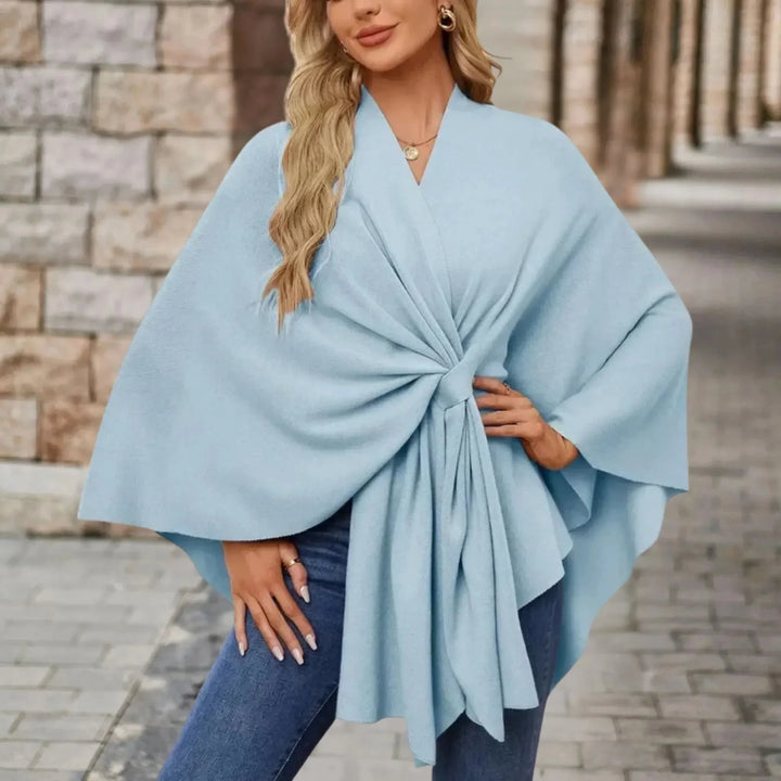 Filipa | Poncho draperet elegante